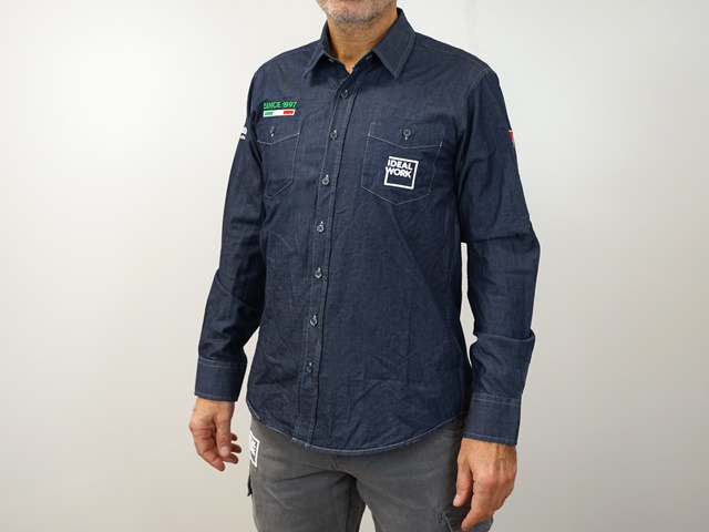 IDEAL WORK® DENIM SHIRT - SIZE "M"