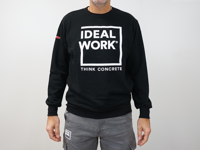 IDEAL WORK® NEW SWEATER - BLACK WINTER - SIZE "L"