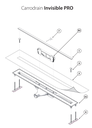 Carrodrain 900 Invisible LOW (100802)