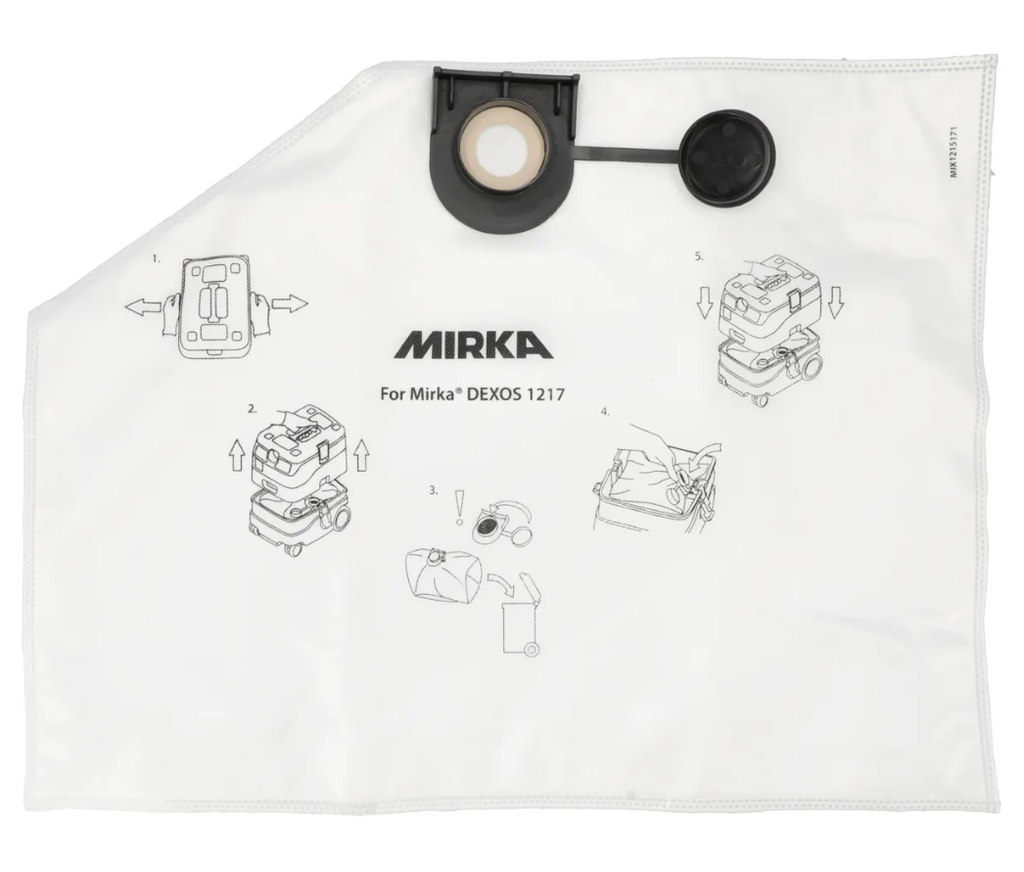 Dust Bag Fleece for DEXOS 1217, 5/Pack  (MIX1215171)