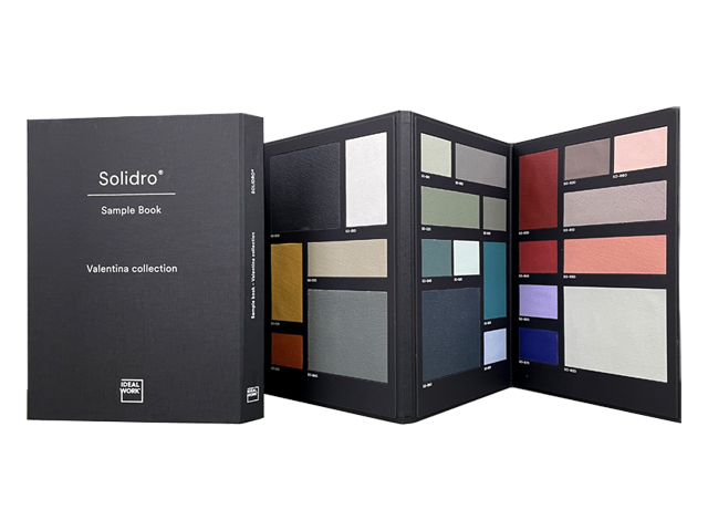 SAMPLEBOOK SOLIDRO COLLECTION WITH CATALOGUE 
