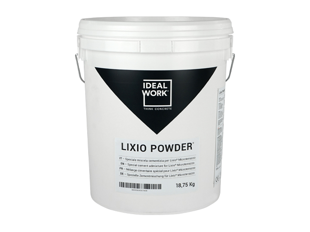 CEMENT MIXTURE FOR LIXIO® MICROTERRAZZO IN 18,75 KG BUCKETS
