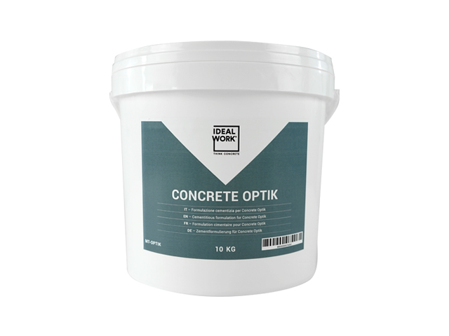 CEMENTITIOUS FORMULATION FOR CONCRETE OPTIK - 10 KG BUCKET