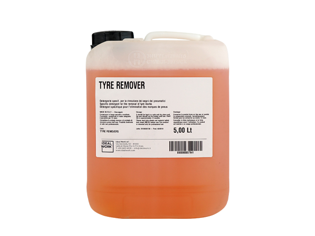 CLEANING PRODUCT FOR TYRE MARKS REMOVAL  IN 5LT CANS