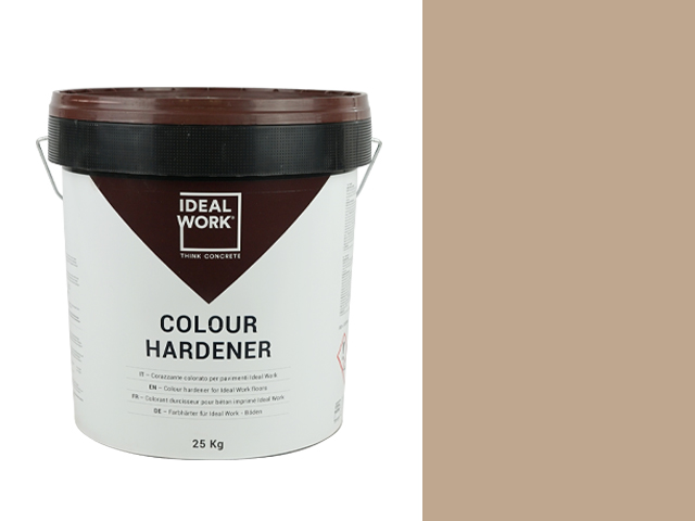 COLOUR HARDENER  CAFFE "B" ex-cappucino IN 25 KG PLASTIC BUCKETS