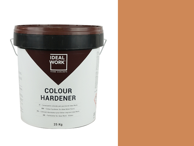 COLOUR HARDENER CUOIO "B" ex-tabacco  IN 25 KG PLASTIC BUCKETS