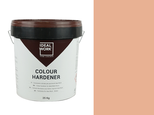COLOUR HARDENER NOCCIOLA "A" ex-beige IN 25 KG PLASTIC BUCKETS
