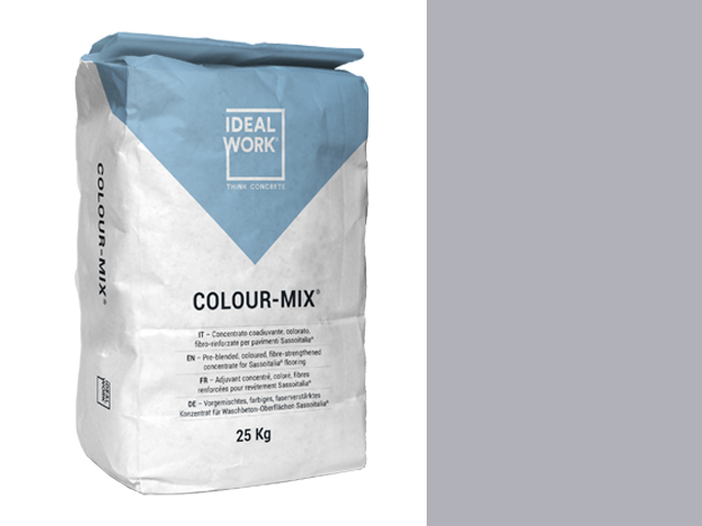COLOUR-MIX ADMIXTURE ANTRACITE FOR SASSOITALIA® IN 25KG.BAGS