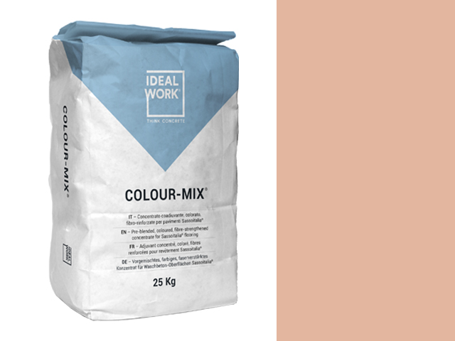 COLOUR-MIX ADMIXTURE CAMMELLO  FOR SASSOITALIA® IN 25KG.BAGS
