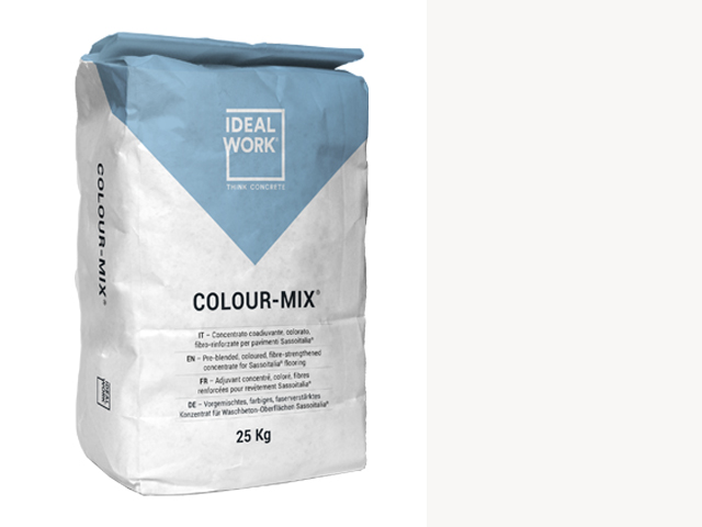 COLOUR-MIX ADMIXTURE NEUTRO  FOR SASSOITALIA® IN 25KG.BAGS