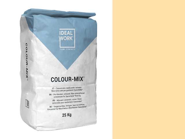 COLOUR-MIX ADMIXTURE PAGLIA FOR SASSOITALIA® IN 25KG.BAGS