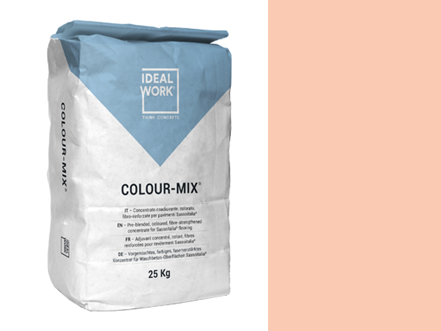 COLOUR-MIX ADMIXTURE T.TOSCANA FOR SASSOITALIA® IN 25KG.BAGS