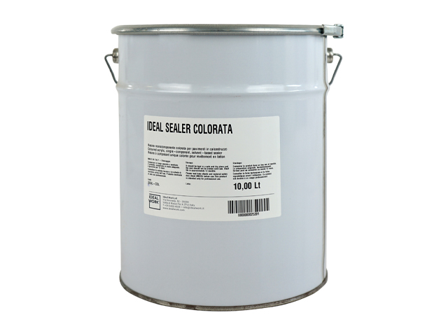 COLOURED ACRYLIC SEALER IN 10 LT CANS - RAL