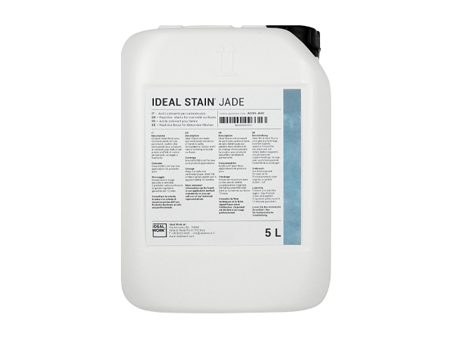 CONCRETE REACTIVE  IDEAL STAIN JADE IN 5 LT CANS