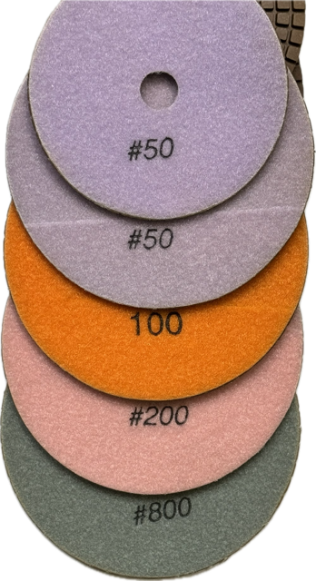 DIAMOND RESIN DISC Ø=150 - GRAIN 50