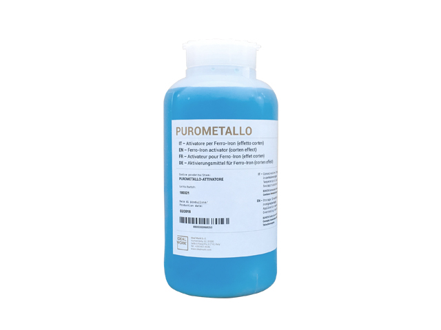 FERRO-IRON ACTIVATOR (CORTEN EFFECT) - 1 LT BOTTLE