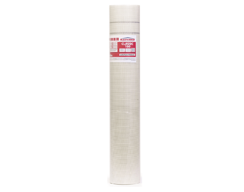 FIBERBGLASS NET 50 SQM ROLL 160GR/m2 4mm-4mm