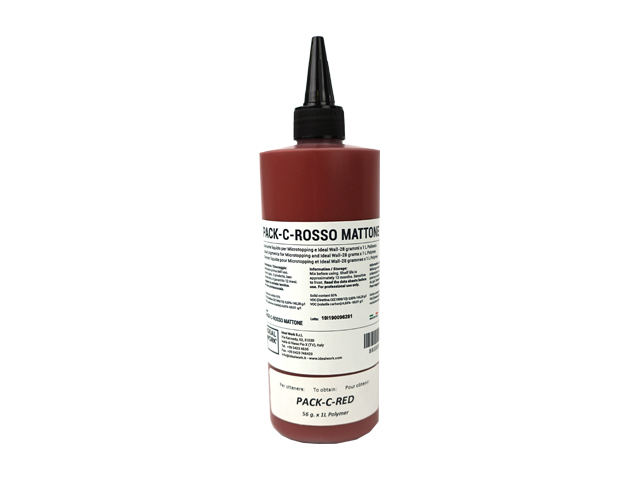 LIQUID PIGM. FOR I.WALL AND MICROTOPPING®ROSSO MATTONE 500GR