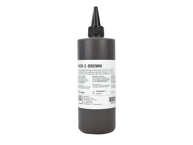 LIQUID PIGMENTS FOR I.WALL AND MICROTOPPING®-BROWN 500GR