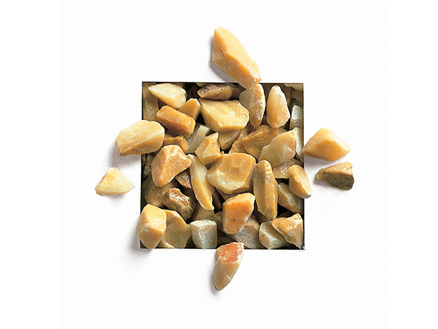 MARBLE STONES N.4 GIALLOSIENA 8.0/12.0 MM-25 KG BAGS