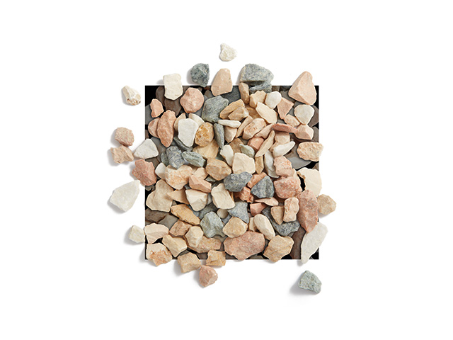 MARBLE STONES N.4 MISCELA ORIENTALE 8.0/12.0 MM-25 KG