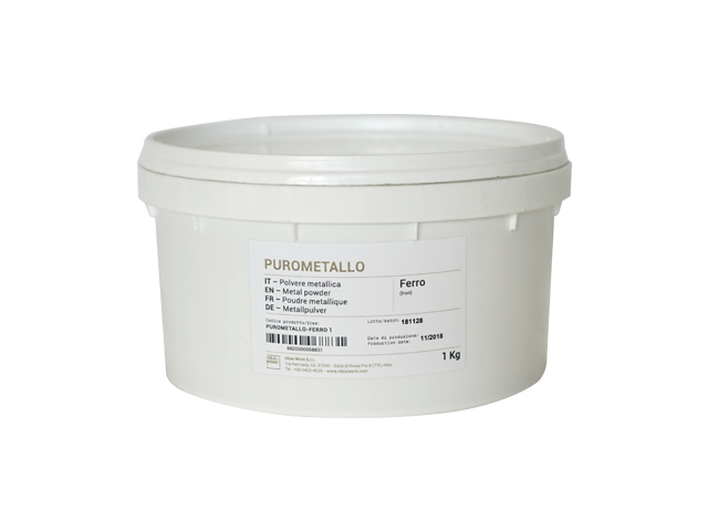 METAL POWDER ACCIAIO (IRON) - COMP.C - 1 KG BUCKET
