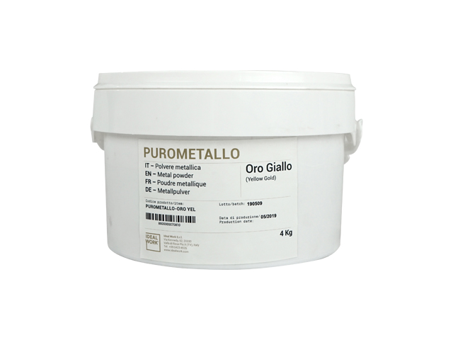 METAL POWDER ORO YELLOW (YELLOW GOLD) - COMP.C - 4 KG BUCKET