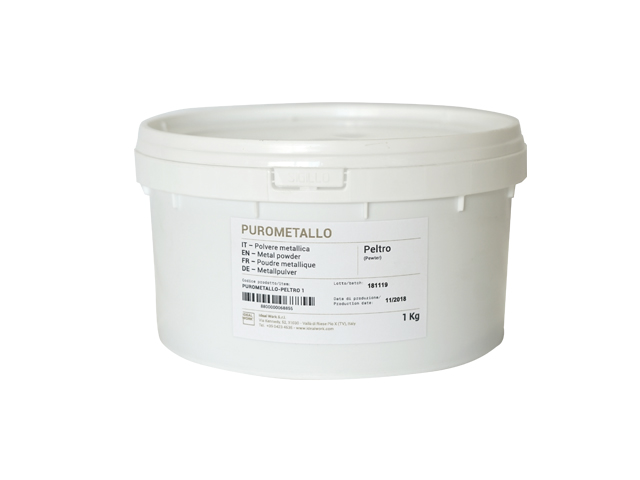 METAL POWDER PELTRO (PEWTER) - COMP.C - 1 KG BUCKET