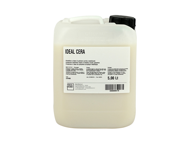 METALLIC WAX FOR CONCRETE FLOORS IN 5 LT CANS