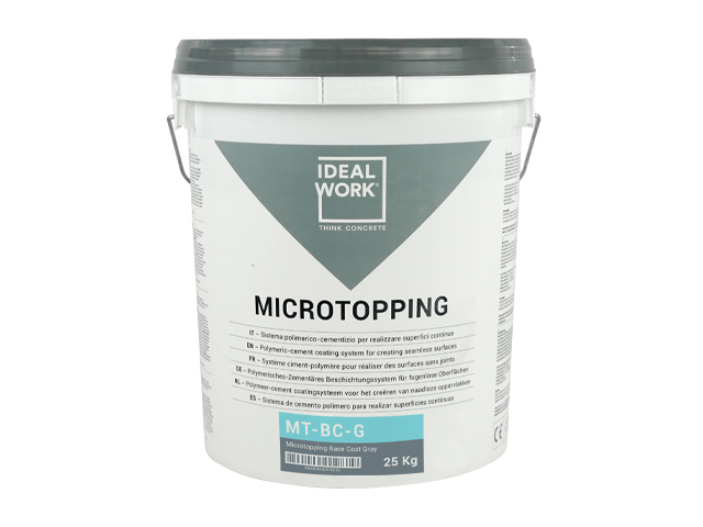 MICROTOPPING® BASE COAT GRAY IN 25KG BUCKETS