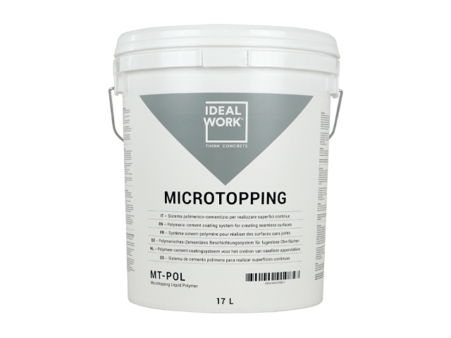 MICROTOPPING® LIQUID POLYMER IN 17 LT BUCKET