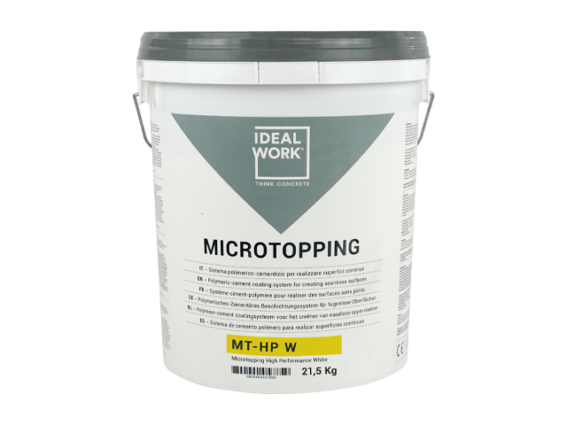 MICROTOPPING® WHITE-HIGH PERFORMANCE IN 21,5KG BUCKETS