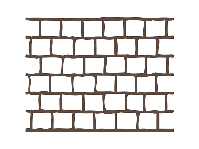 PAPER STENCIL CARRYDUFF COBBLE ROLL - AREA 89,5 SQM