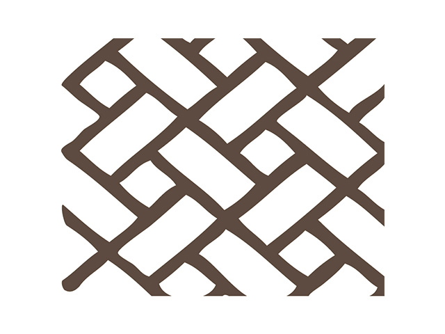 PAPER STENCIL ROLL FLANDERS WEAVE - AREA 96 MQ