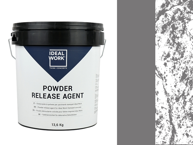 POWDER RELEASE AGENT GRAY IN 13.6 KG PLASTIC BUCKETS