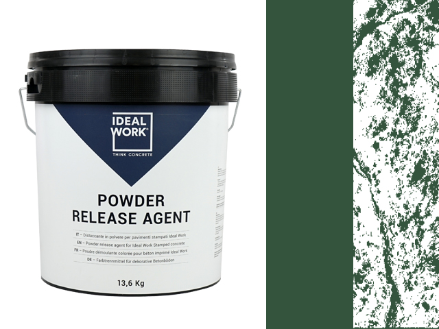 POWDER RELEASE AGENT SLATE IN 13.6 KG PLASTIC BUCKETS