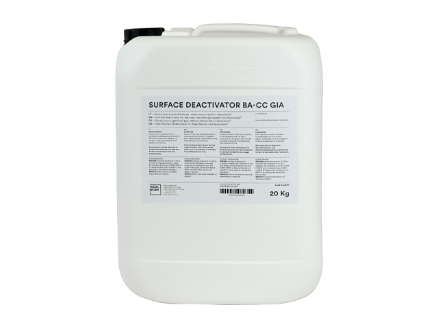 WATER BASED SURFACE DEACTIVATOR+COURING COMPOUND 20 L