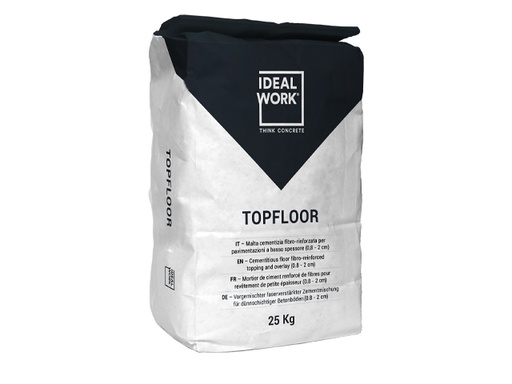 [TOPFLOOR-G] CEMENTITIOUS FLOOR TOPPING AND OVERLAY-GRAY 25KG BAG