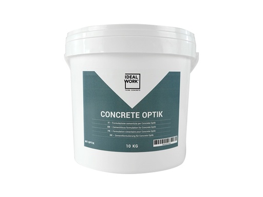 [MT-OPTIK] CEMENTITIOUS FORMULATION FOR CONCRETE OPTIK - 10 KG BUCKET