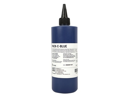 [PACK-C-BLUE] LIQUID PIGMENTS FOR I.WALL AND MICROTOPPING®-BLUE 500GR