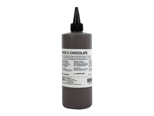 [PACK-C-CHOCOLATE] LIQUID PIGMENTS FOR I.WALL AND MICROTOPPING®-CHOCOLATE 500GR