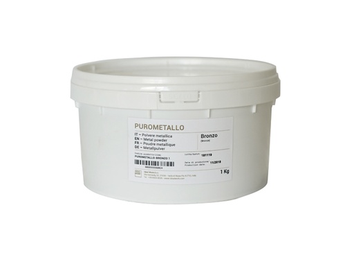 [PUROMETALLO-BRONZO 1] METAL POWDER BRONZO (BRONZE) - COMP.C - 1 KG BUCKET