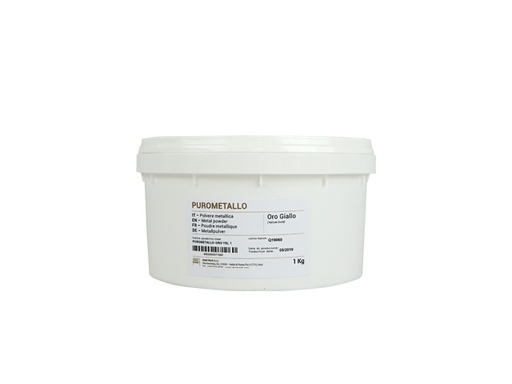 [PUROMETALLO-ORO YEL 1] METAL POWDER ORO (GOLD) - COMP.C - 1 KG BUCKET