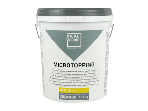[MT-HP G] MICROTOPPING® GRAY HIGH PERFORMANCE in 21,5 BUCKETS