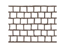 PAPER STENCIL CARRYDUFF COBBLE ROLL - AREA 89,5 SQM