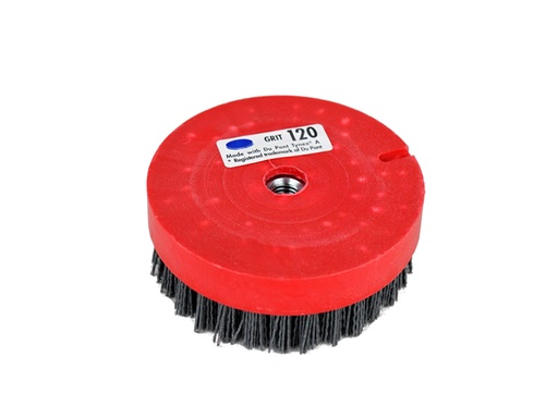 [PUROMETALLO-SPAZ120] TYNEX BRUSH D.100 MM14 GR.120 FOR PUROMETALLO